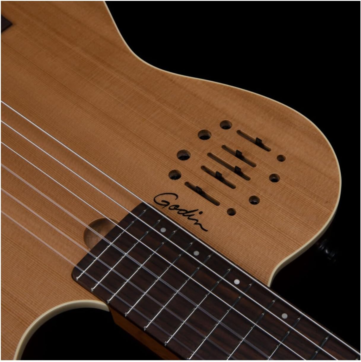 Godin Multiac Nylon Encore Acoustic Electric Classical Guitar, Natural