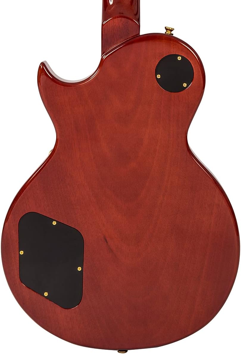 VINTAGE Electric Guitar, Right, Gold Top (V100MGT)