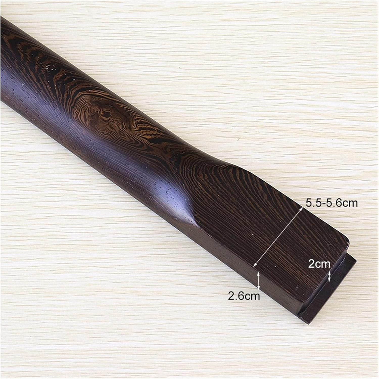 Electric Guitar Neck 6 String Neck Wenge Wood Guitar Neck 22 Frets for TL Guitar Unfinished Guitar Neck