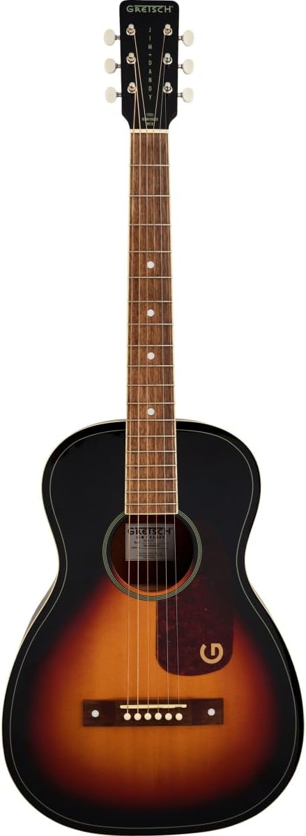 Gretsch Limited-edition Jim Dandy Parlor Solid Top Acoustic Guitar - Heritage Burst
