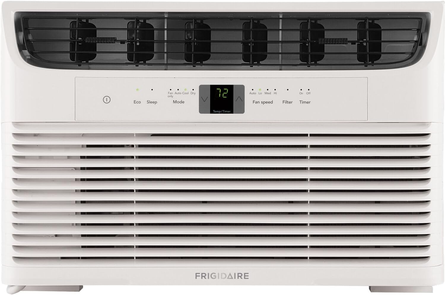 Frigidaire 6,000 BTU Window Air Conditioner and Dehumidifier, 115V, Cools up to 250 Sq. Ft. for Apartment, Dorm Room, Small/Medium Rooms, with Remote Control, White