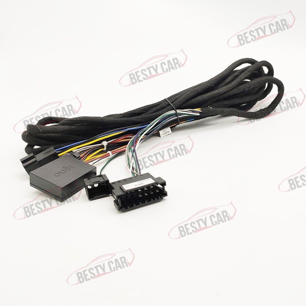 16pin Extension Amp Bypass Power Cable for Mercedes S-Class E Class W220 SL with D2B Most Fibre Optic Amplifier
