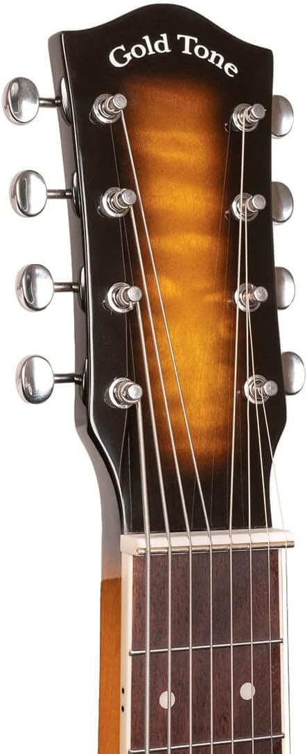 Gold Tone LS-8 Lap Steel Guitar (Eight String, Two Tone Tobacco),Sunburst
