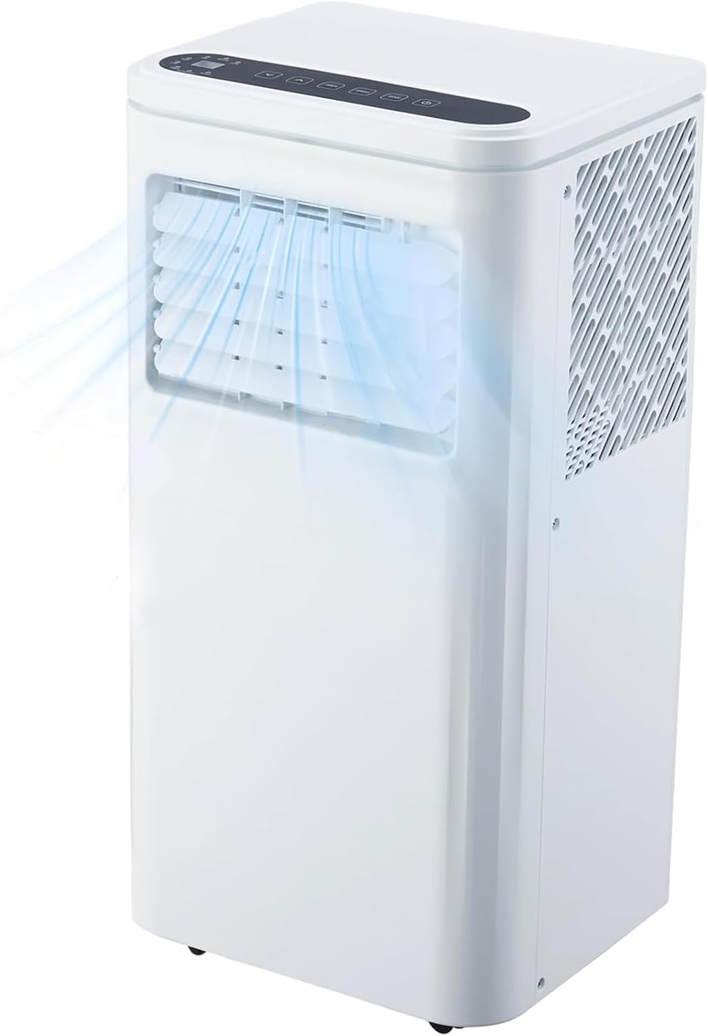 Portable Air Conditioner, 3 In 1 AC Fast Cooling Up to 450 Sq.Ft,10000 BTU Mini Air Cooler with LCD Display Remote Control, for Room & Office