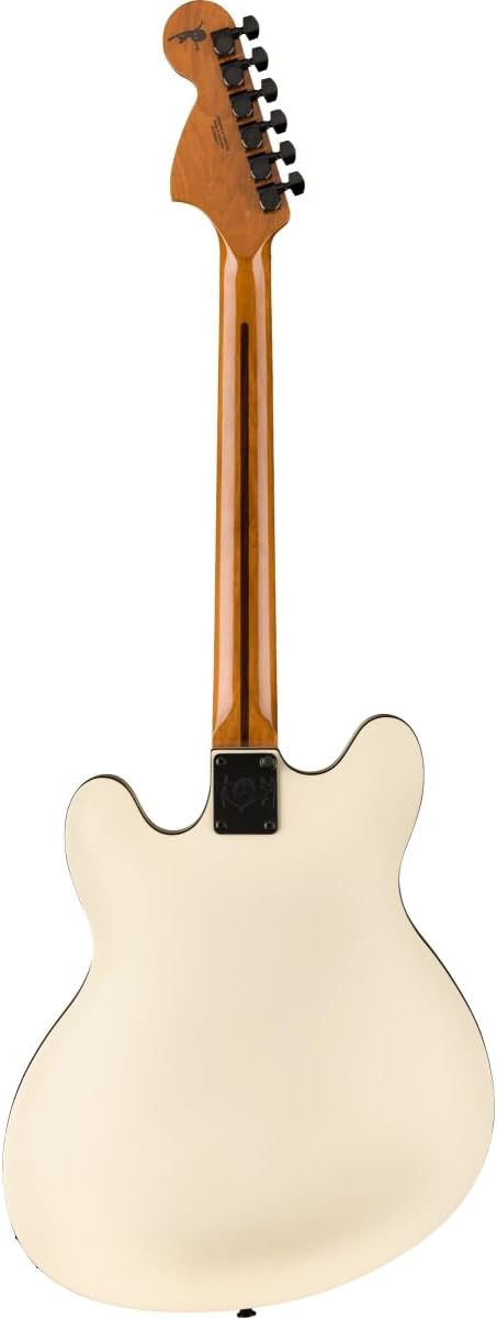 Fender Tom DeLonge Starcaster Semi-hollowbody Electric Guitar - Satin Olympic White