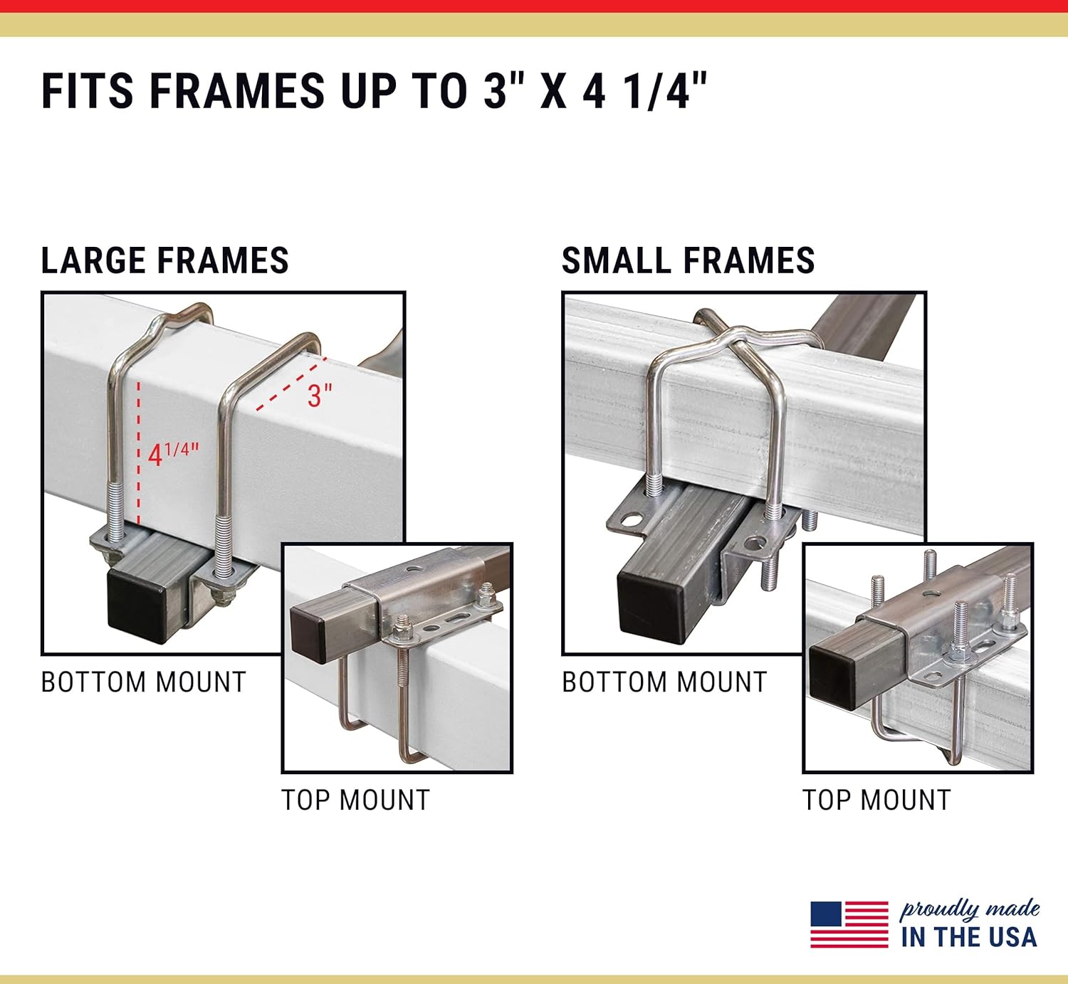 CE Smith - Trailer PVC Boxed Post Guide-On - Sturdy Boat Trailer Accessories & Replacement Parts