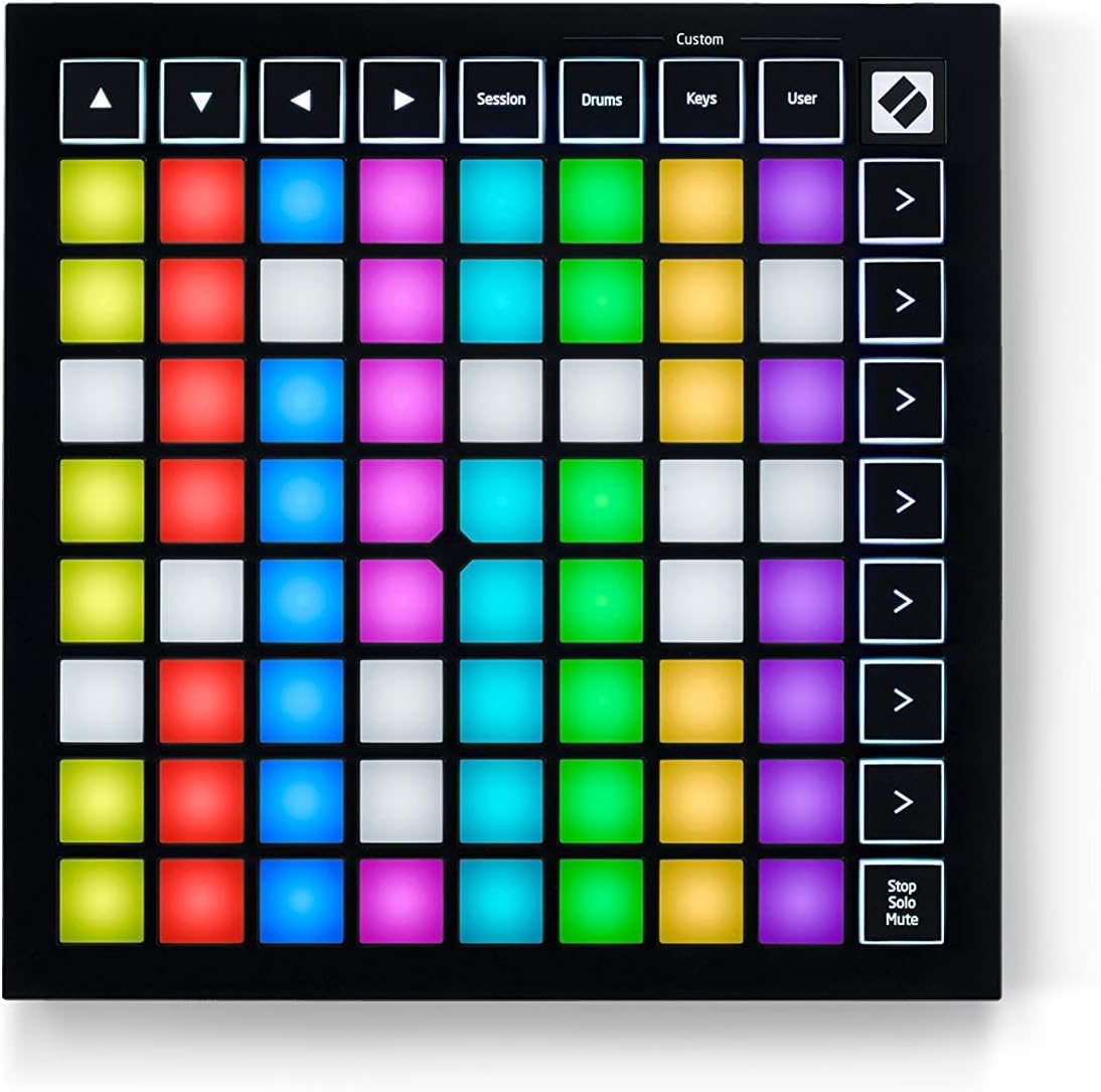 Novation Launchpad Mini [MK3] + AKAI Professional MPK Mini MK3 - Portable MIDI Controllers for Music Production