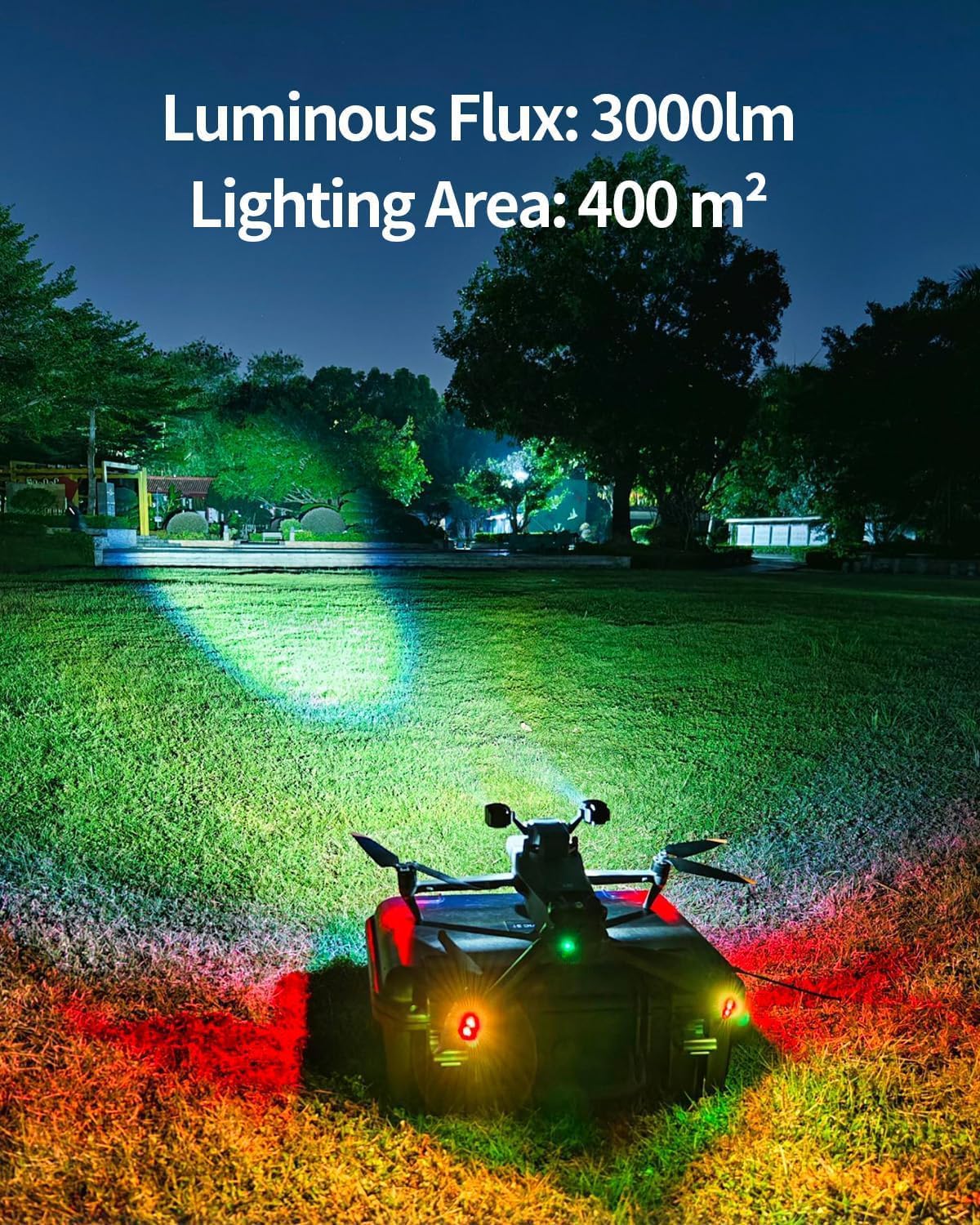 LKTOP Mavic 3 Enterprise Series Accessories Kit for DJI Mavic 3E/Mavic 3T Spotlight Drone Strobe Light, 200W Battery Charging Hub Parallel Fast Charger, Compatible with DJI Mavic 3 Enterprise/Thermal