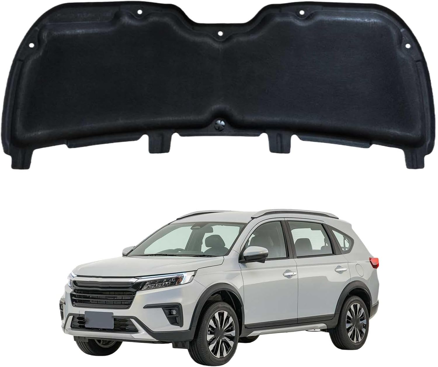 Car Front Hood Engine Sound Pad for Honda BR-V 2022, Heat Insulation Cotton Mat Cover Soundproof Car Accessories