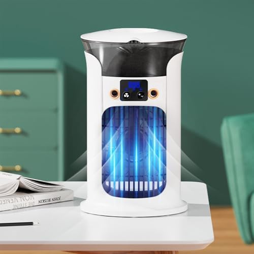 Portable Air Conditioners, Portable AC Unit With Remote Control, Powerful 3 Speeds Evaporative Air Cooler Personal Mini Air Conditioner Portable For Room Office Bedroom(C)