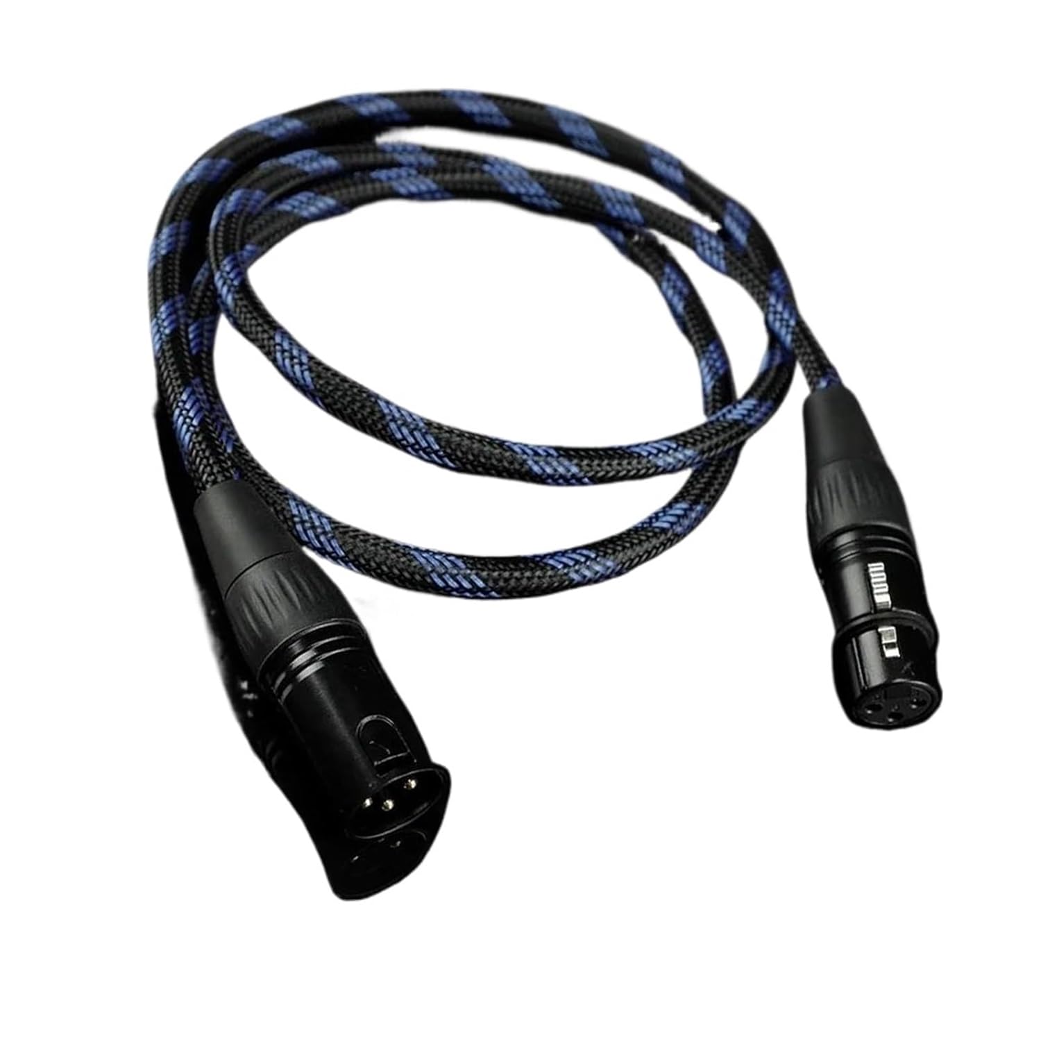 Pro Audio Cable Microphone Cable Guitar Cable Extension Mikrofon Cable For Mixer Amplifiers(Blue,5m)