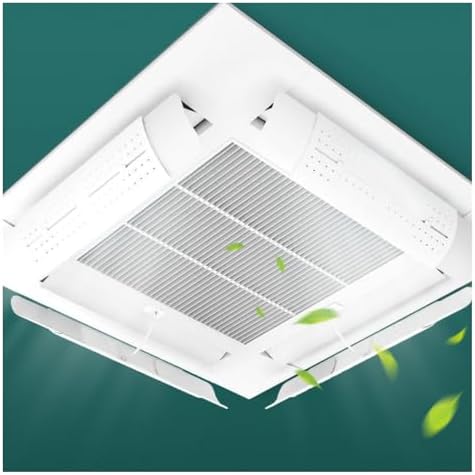 Central air Conditioning Deflector 4 pcs for Schools Offices Hotels Restaurants Hospitals Air Conditioner Adjustable Wind Deflector Baffle