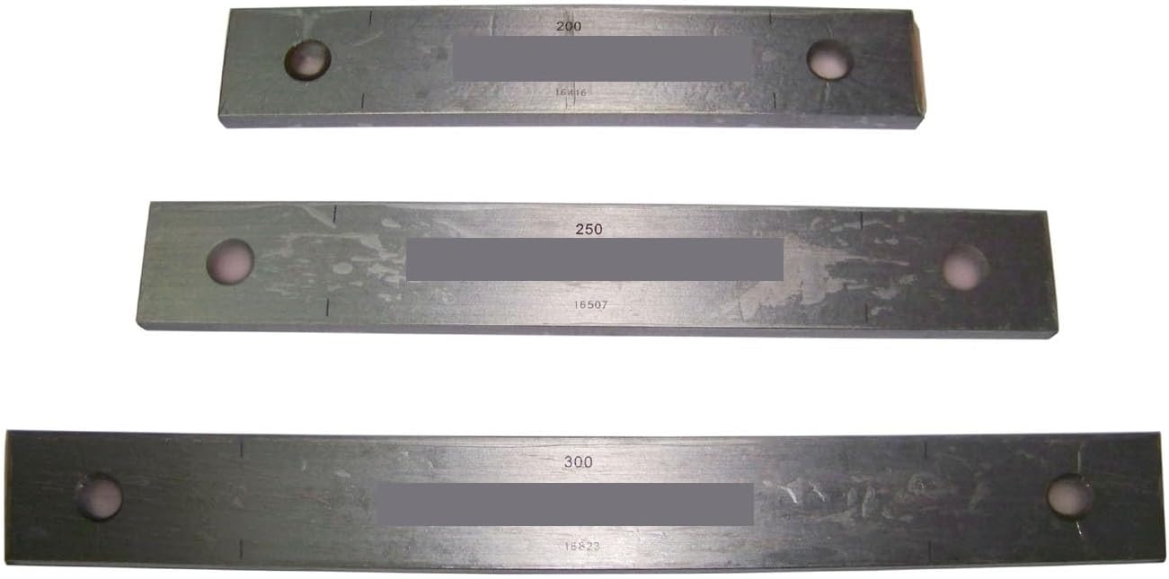 Gage Block Set, Setup Blocks Height Gauge Set, Block Gauge Set, 125-500mm, 8pcs, 0 Grade,1 Grade, Setup Bars For Router And Table Saw Accessories Woodworking Set Up for Calibrating Other Accuracy of G