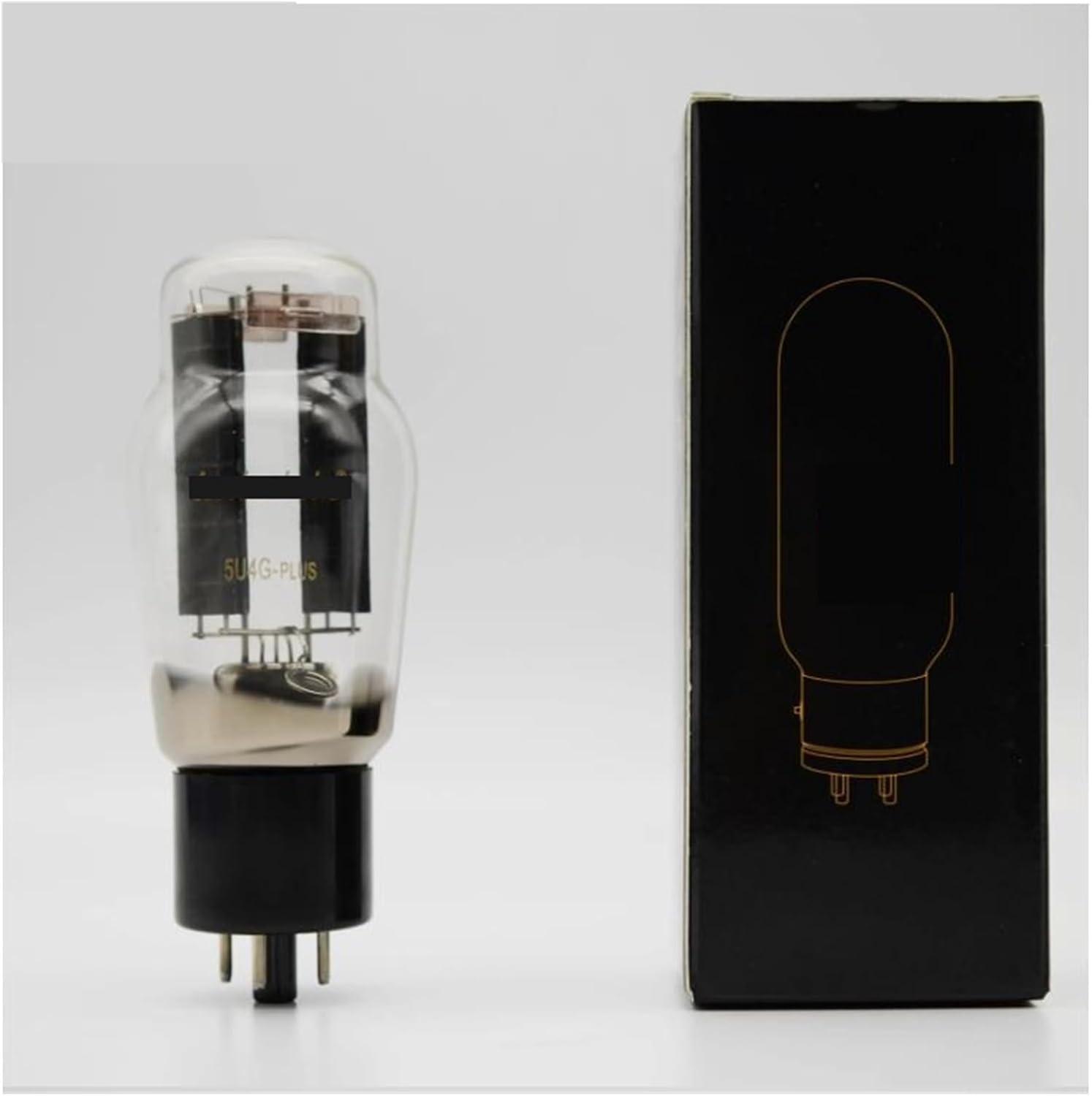 5U4G Plus Tube Replaces 5U4G 5AR4 5Z3PA 274B Audio Amplifier Tube parameters accurately Matched(2 pcs)
