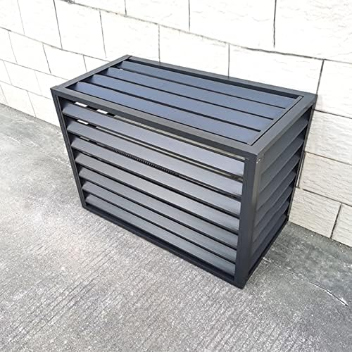 Air Conditioner Cover,Air Conditioner Privacy Fence Decorative Screen,All Weather Anti Theft AC Covers Split Air Conditioner Covers,Air Conditioner Covers for Outside Units,Ac Cover for Outs