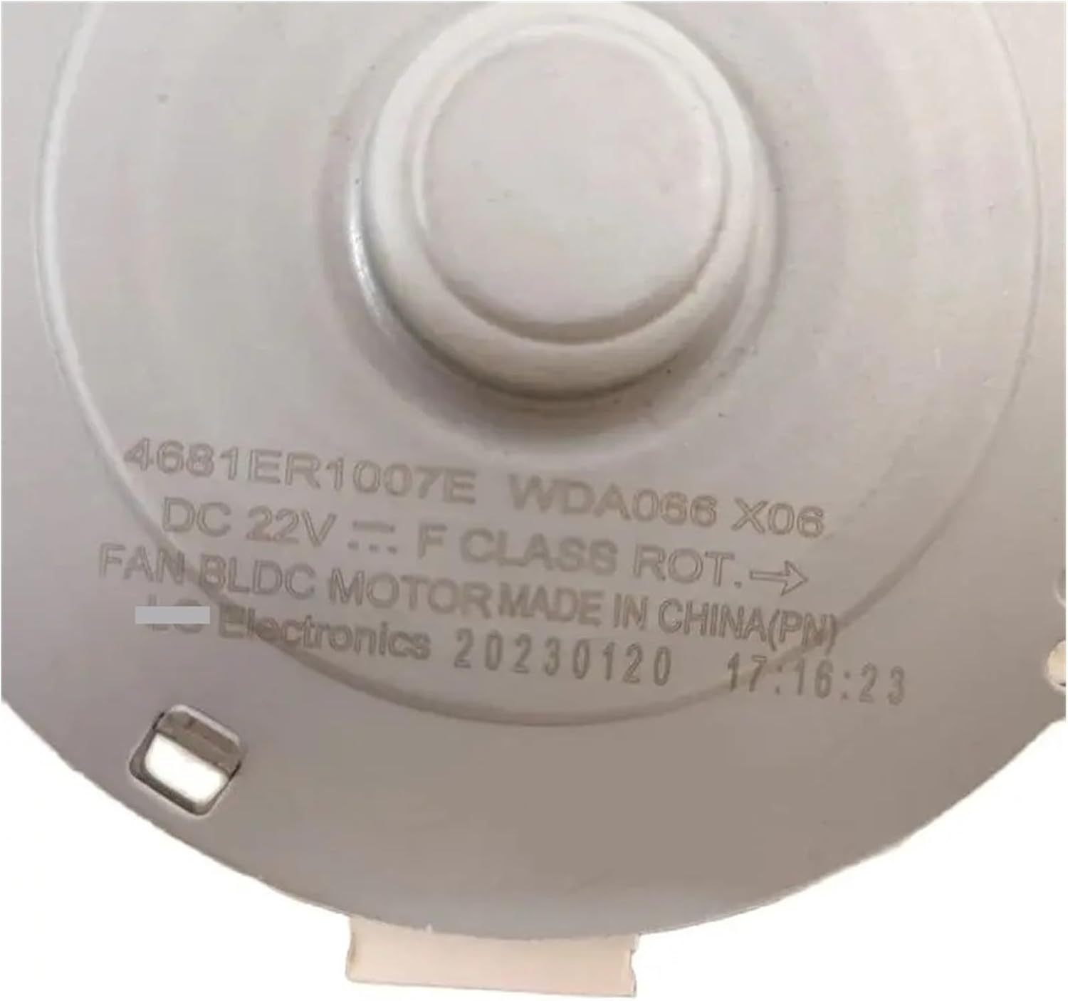 Loader Washing Machine Brushless DC Fan Motor Accessories,Compatible For LG 4681ER1007,Washing Machine Parts Replacement