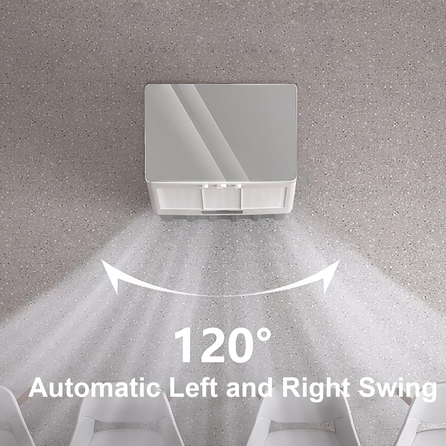 47in Outdoor Patio Air Conditioner, Evaporative Air Cooler with 4 Ice Packs, Portable Swamp Cooler, Ventless AC Unit Ductless, 3 Speeds, 18 Gal Tank for Room Garage Patio