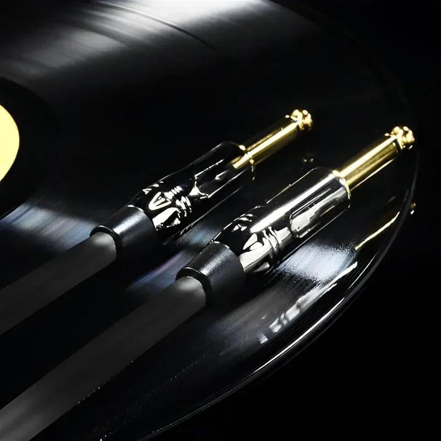 Guitar Audio Cable Cable 6.35mm To 6.35mm Male-Male Balanced Cable Suitable For Electric Guitar Bass Amp Mixer Speaker 1/4 Inch Cords(TS,12m)