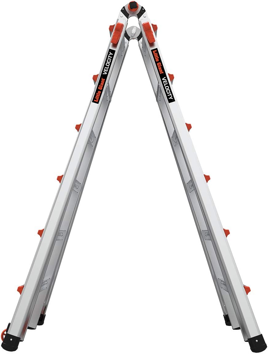 Little Giant Ladders Velocity (15426-001) Multi-Position Ladder Bundle with Wing Span/Wall Standoff Accessory