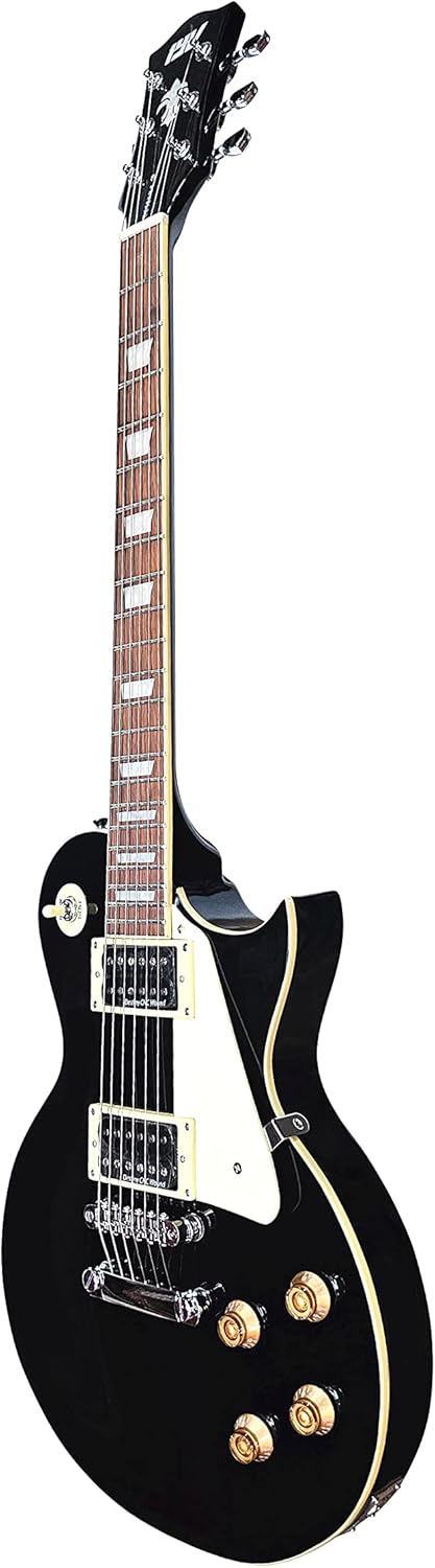 IYV-ILS-340 BK, Solid Body Electric Guitars, Black