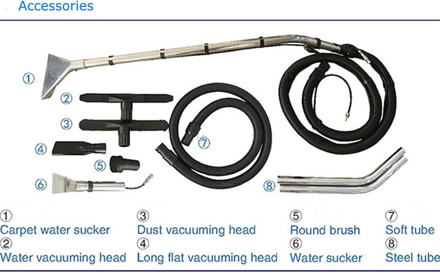 INTSUPERMAI Carpet Cleaner Machine 40L Upright Cleaner Upholstery Spot Cleaner 3 in 1 Extractor Vacuum Multi-Purpose Floor Deep Cleaner 1000W 110V