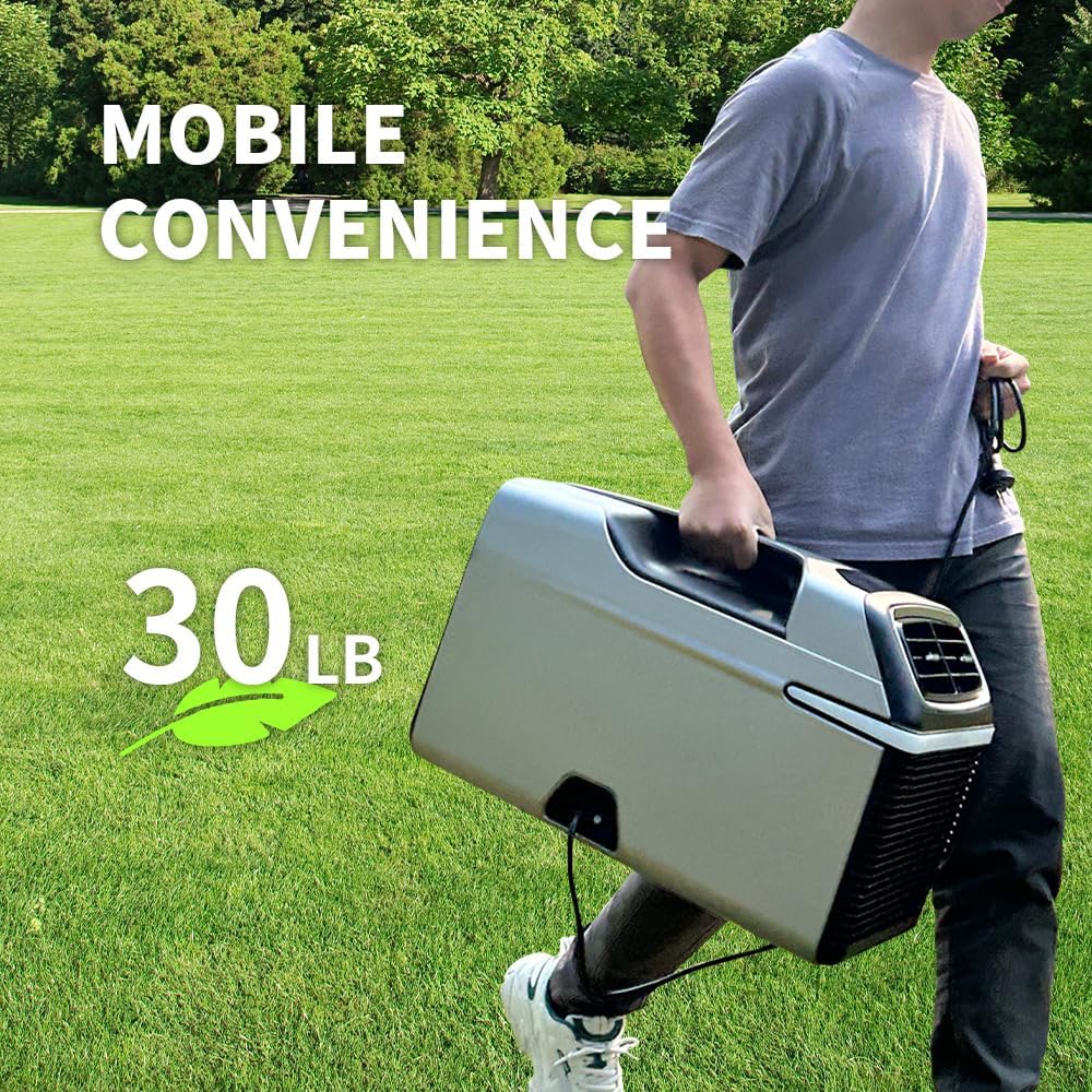 Portable Air Conditioner Air Conditioning Unit Tent Air Conditioner Air Portable AC for Outdoor Tent Camping RV Van Life and Home Use