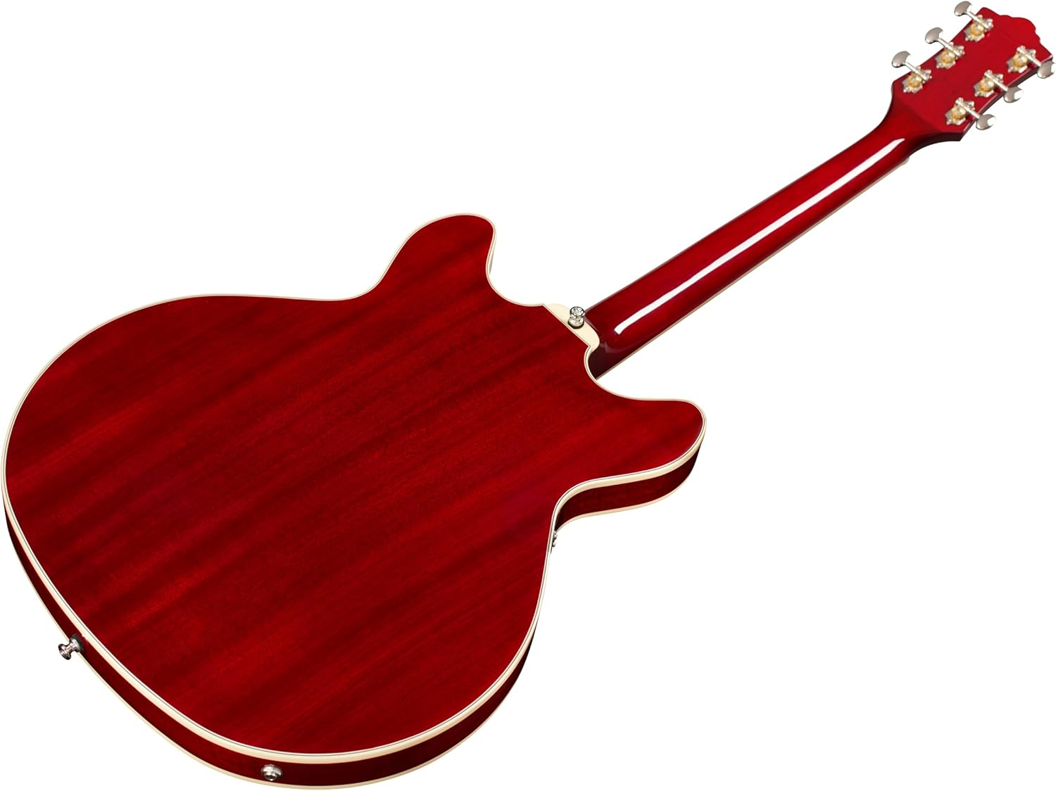 Guild Starfire I DC Semi-Hollowbody Lefty, Cherry Red