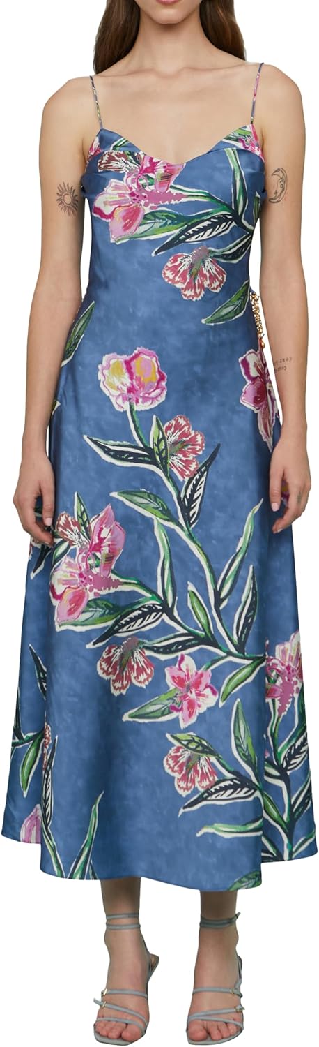 AMUR Women's Delilah Midi Dress