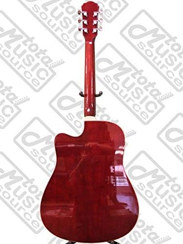 Oscar Schmidt OD45CTSPAK Acoustic Guitar Dreadnought Pack w/ Gig Bag - Tobacco Sunburst