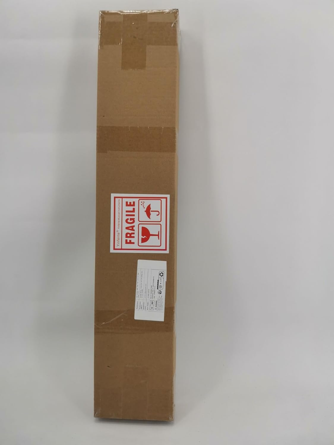 Yinfente Electric Violin 4/4 Full Size Violin Solid wood Violin body Ebony wood violin fittings Guitar Shape Big jack