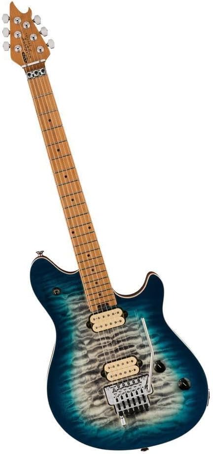 EVH Wolfgang Special QM Electric Guitar - Indigo Burst