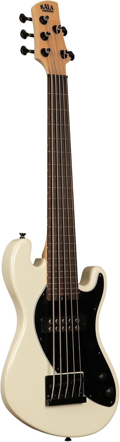 Solid Body 5-String Sweet Cream Fretless U-BASS