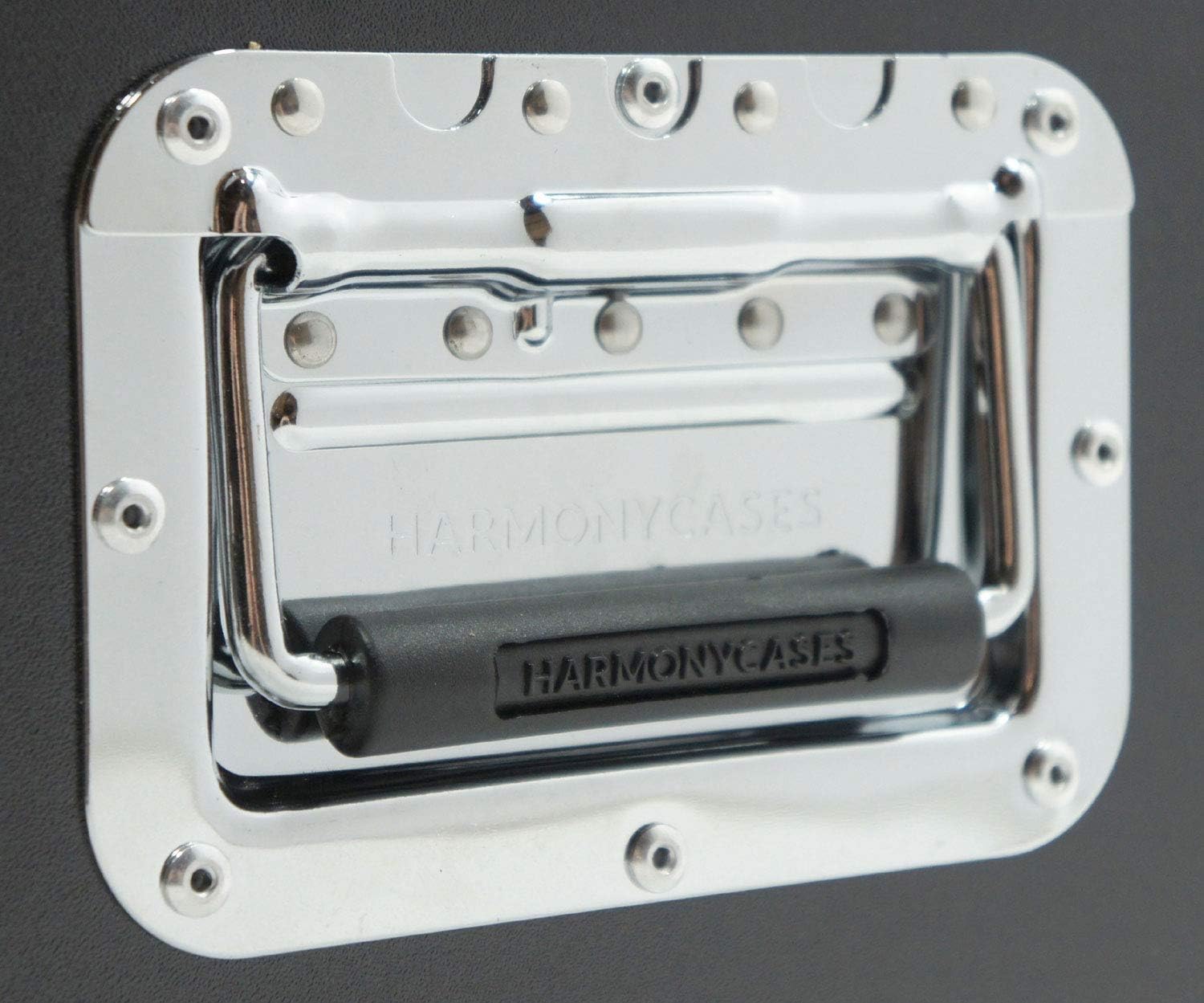 Harmony Audio Cases HC12UADC Flight DJ Amp 12U Veritcal Rack Amplifier DJ Case Wheels