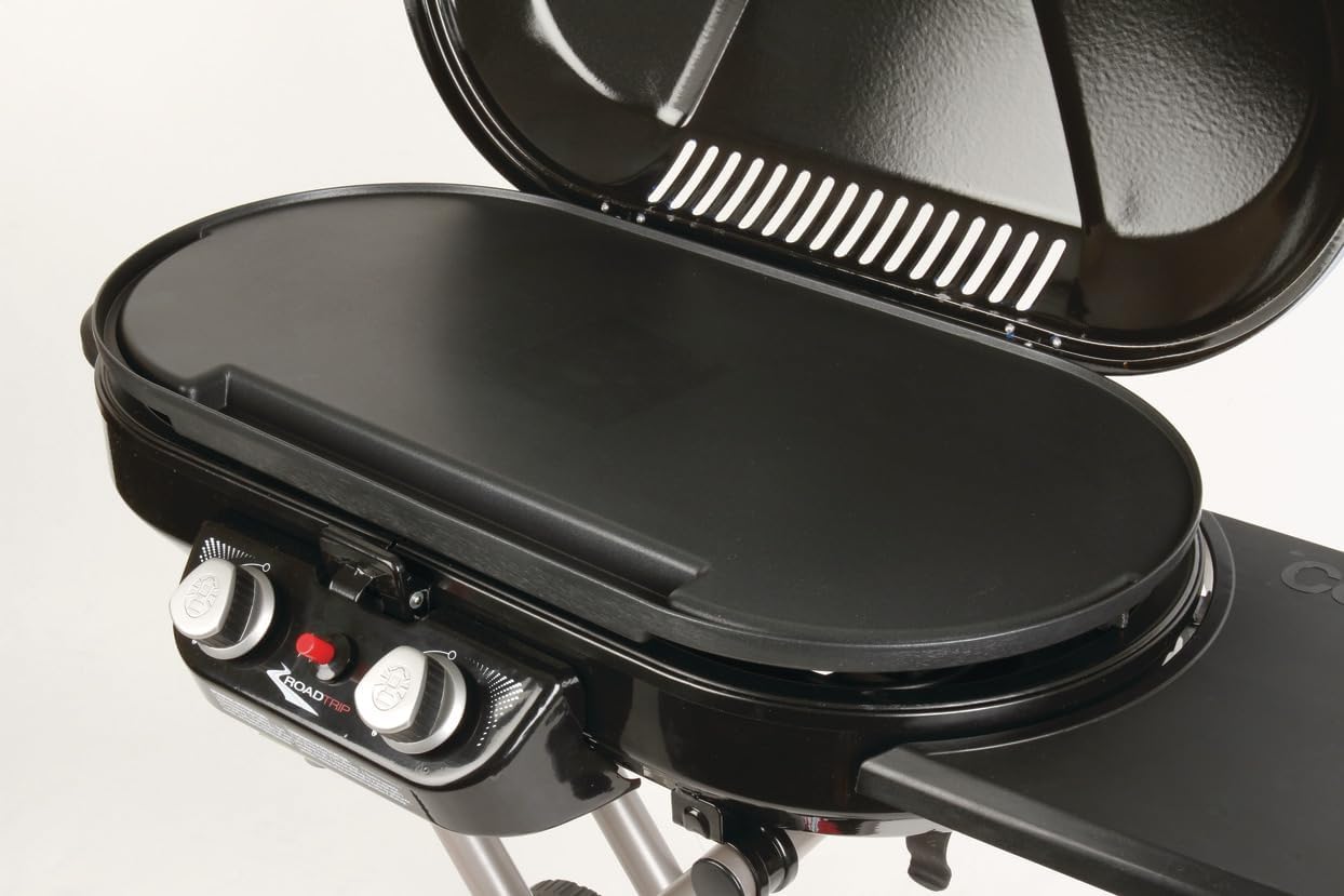 Coleman Swaptop Griddle Accessory for RoadTrip Grills, Full-Size Aluminum Griddle with Nonstick Surface, Dishwasher Safe