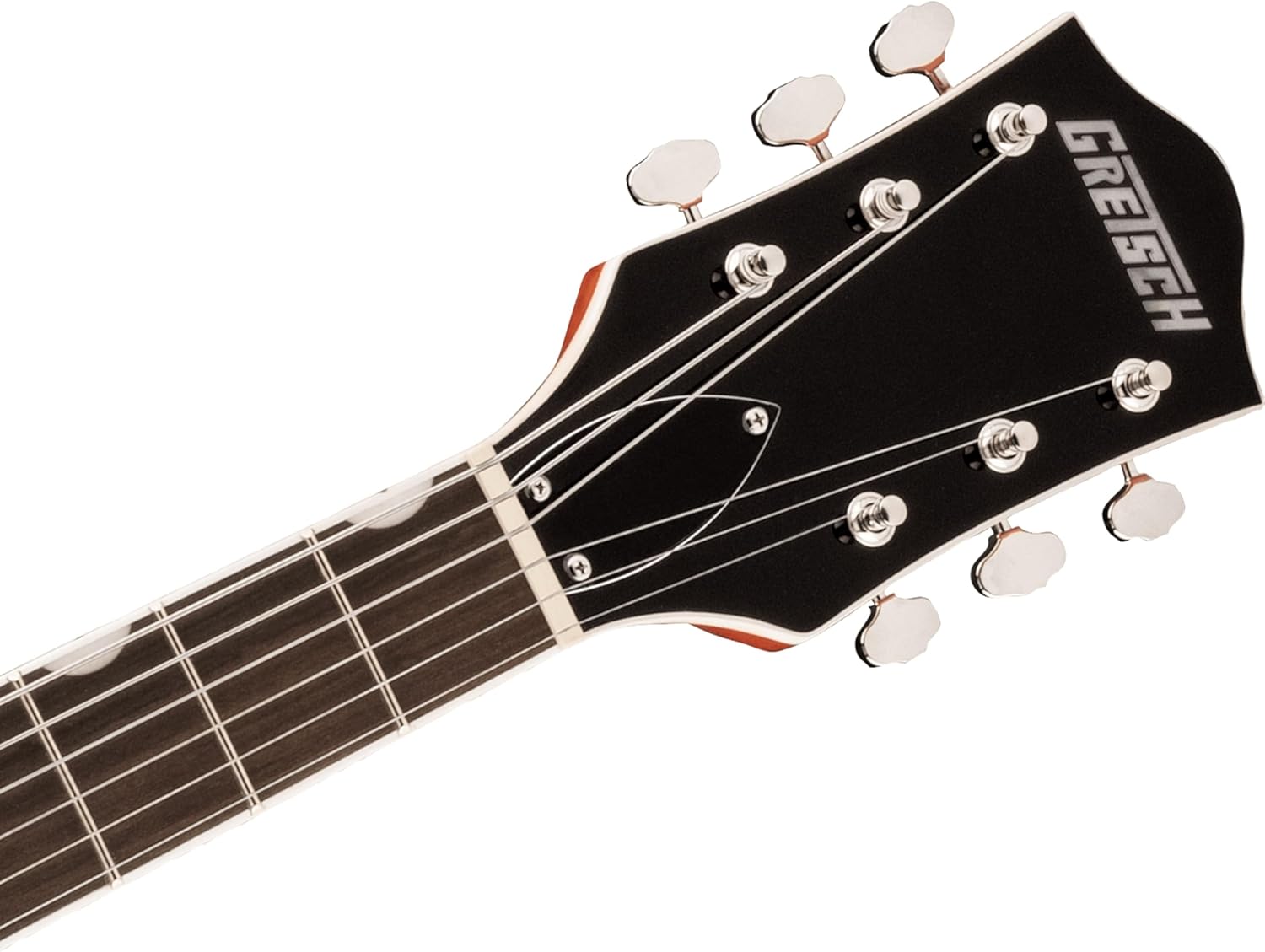 Gretsch G5420T Electromatic Classic Hollow Body 6-String Single-Cut Electric Guitar with Bigsby, Laurel Fingerboard, and Set-Neck Maple Neck (Right-Hand, Orange Stain)