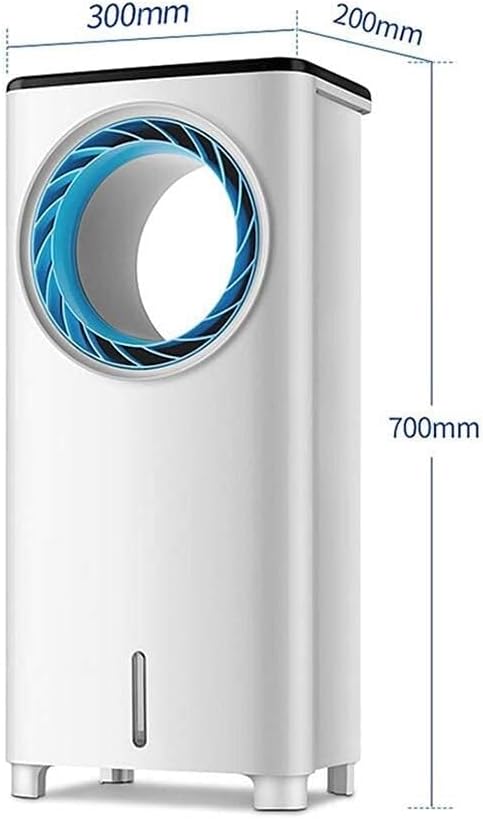 Portable Air Cooler for Home & Office, 3-in-1 Evaporative Misting Air Conditioner with Remote Control, Humidifier & Noiseless Fan, Ideal for Dorm, Room & Office