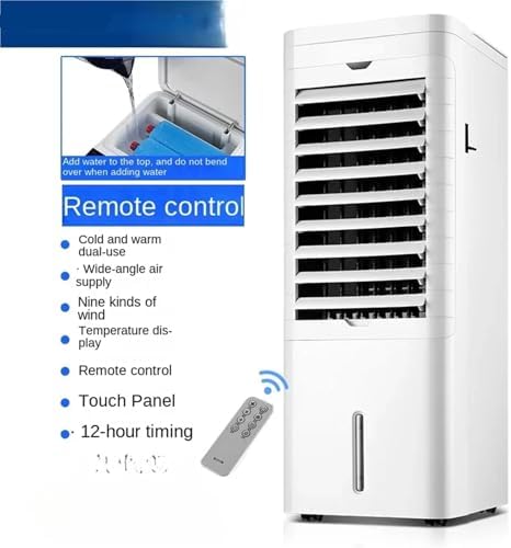 Portable Air Conditioner, Portable Air Conditioner Fan, Dual-Use Cold Air Fan with Heating and Cooling,Desktop Fan for Home Outdoors