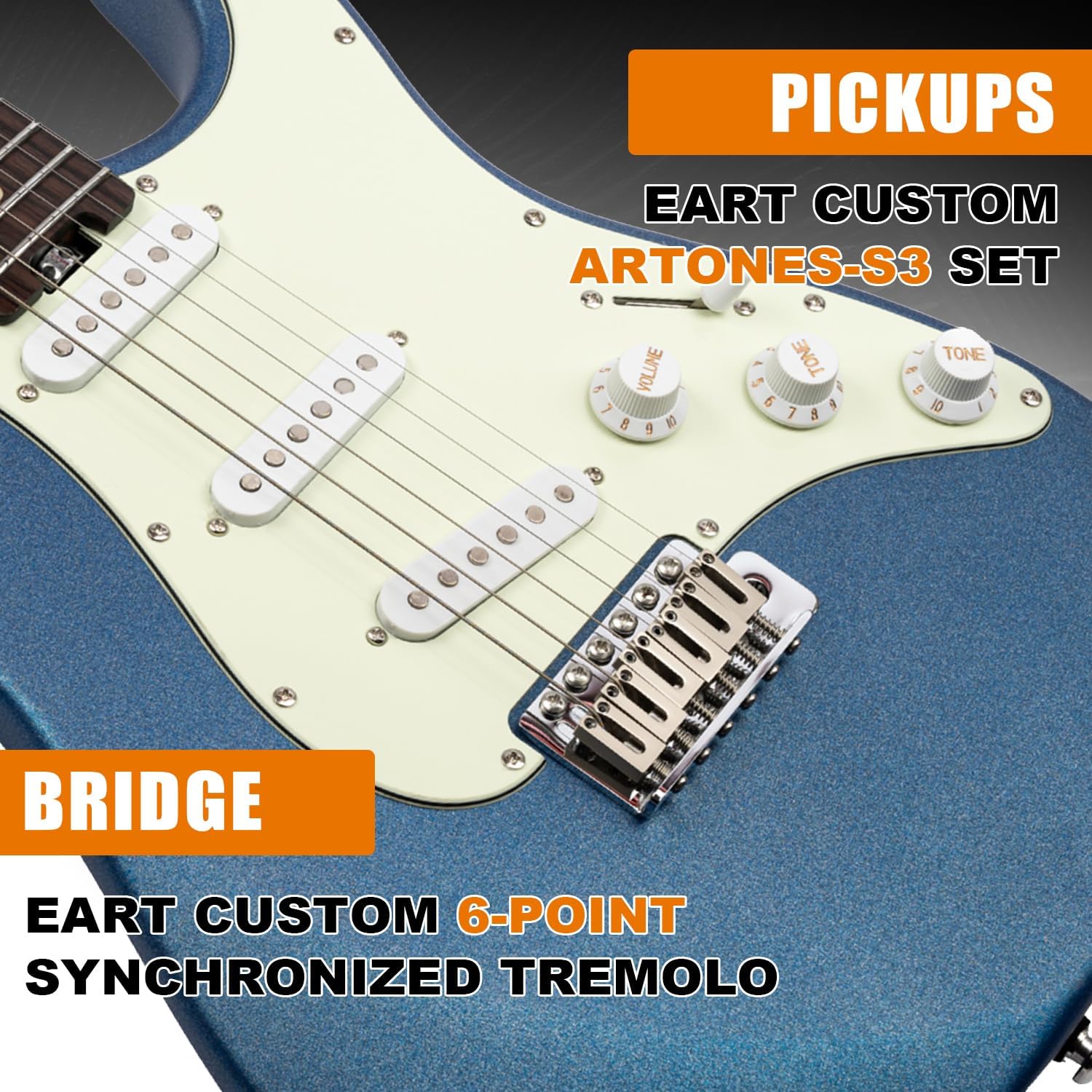 EART YMX-SG3 Electric Guitar 25.5