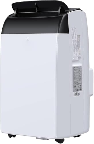 14000 BTU Portable Air Conditioner 3-In-1 Cooling Unit with Remote Control, Quiet Operation, Cools up to 750 Sq. Ft, Sleep Mode, 24-Hour Timer, Includes Window Kit