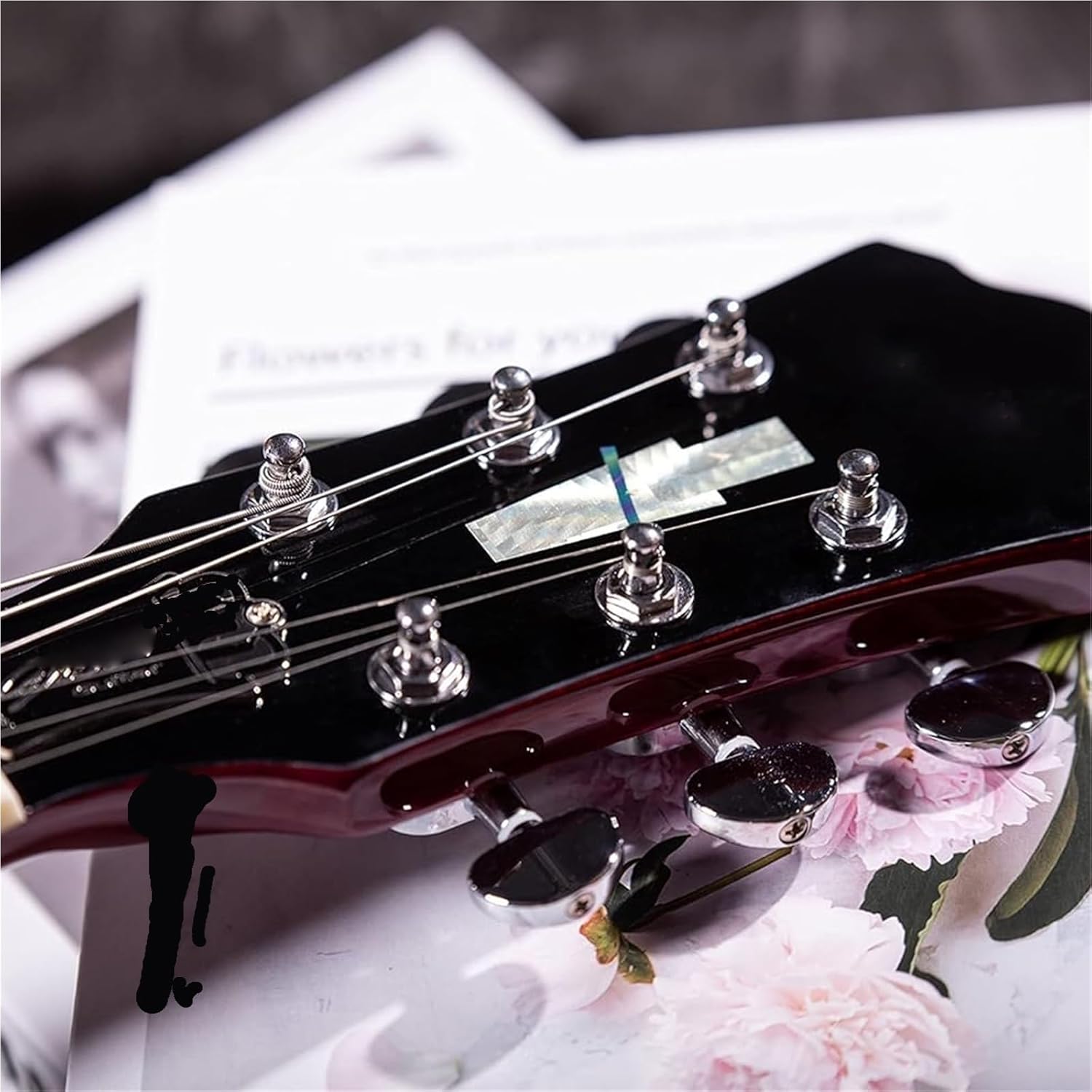 Beginner Electric Guitar Kits Red Semi Hollow Body Electric Guitar