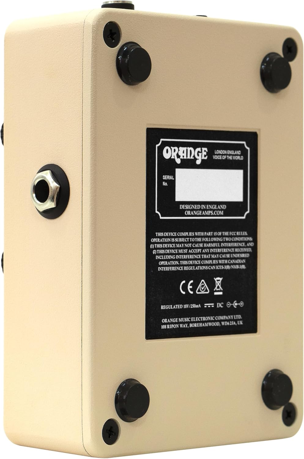 Orange Acoustic Pedal