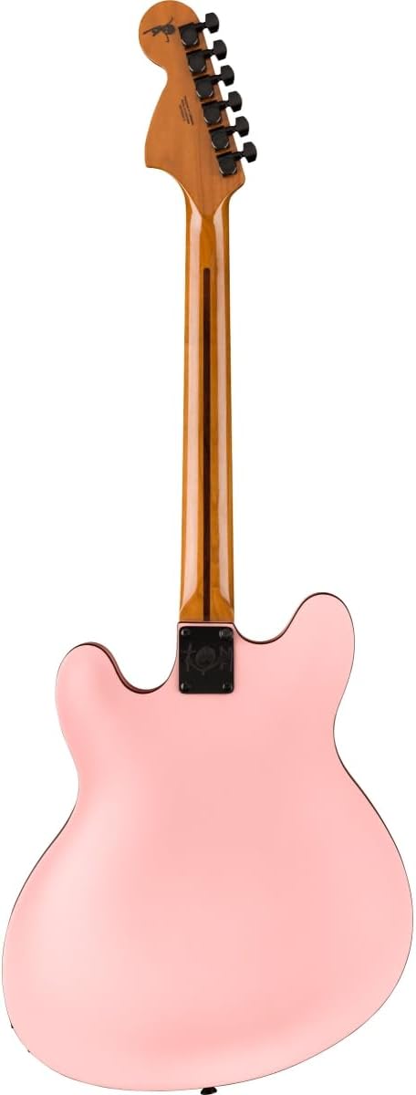 Fender Tom DeLonge Starcaster Semi-hollowbody Electric Guitar - Satin Shell Pink