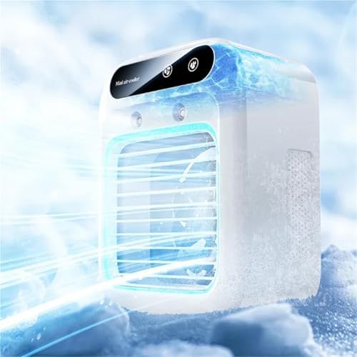 Portable Air Conditioner, Spray Mini Small Air Condition Fan Desktop Thermantidote Dormitory,Desktop Fan for Home Outdoors