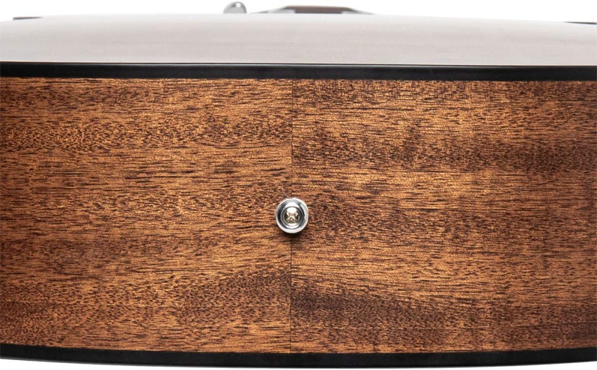 JN Guitars Dovern Series 6 String Acoustic Guitar, Right, Natural, Full (DOV-A)