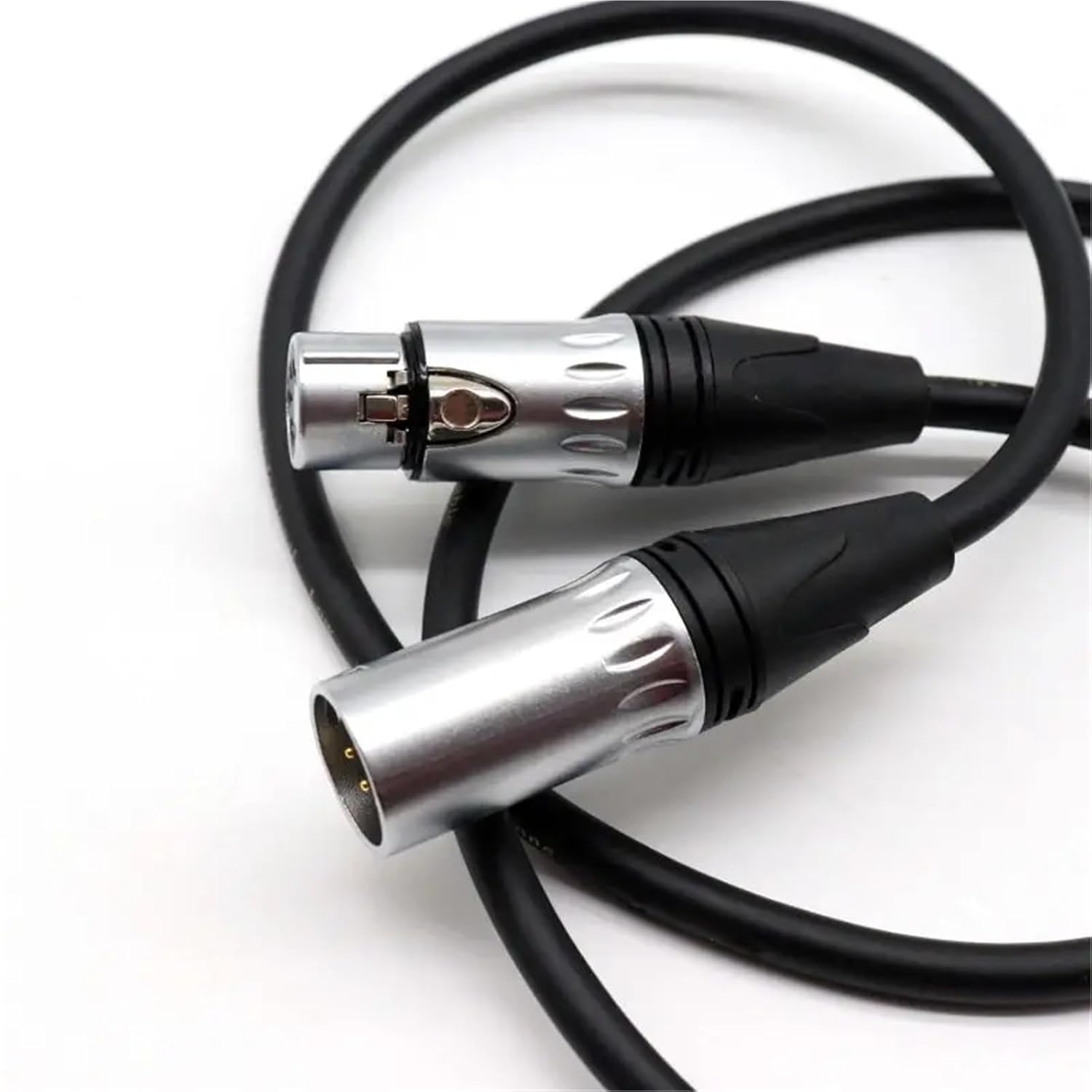 Weatherproof 5-Pin DMX Cable with IP65 Rated 5-Pin XLR Connectors for Outdoor Lighting, Audio, and Stage Applications(5 Meter)