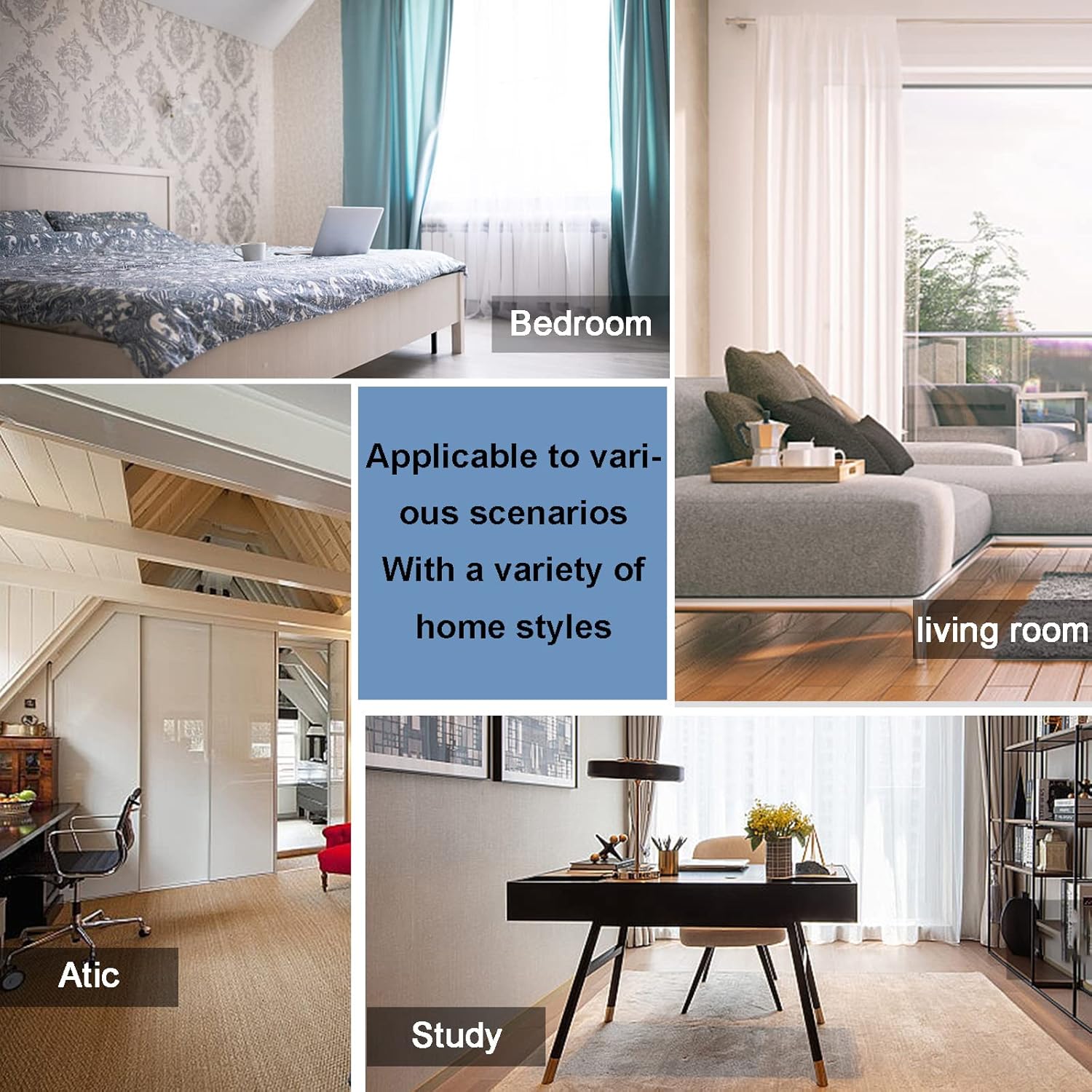 Portable Air Conditioner, Portable AC Unit, Portable AC Unit with Remote Control for Room up to 300 Sq.Ft, Home Room-White-L36*W20*H95cm