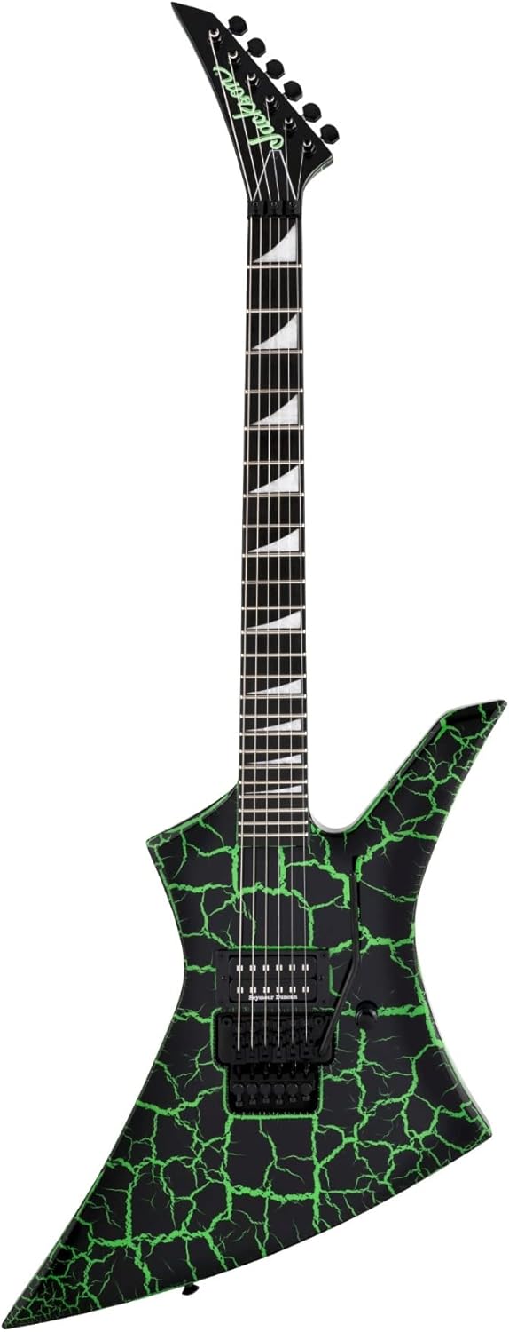 Jackson Pro Series Signature Brandon Ellis Kelly Electric Guitar - Green Crackle