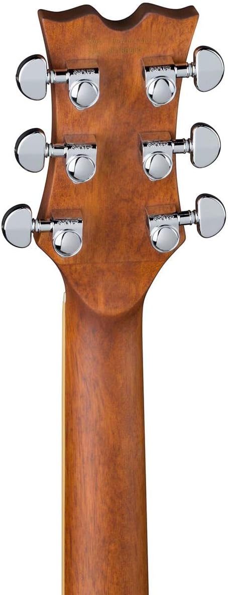 Dean Resonator Cutaway/Electric Natural Mahogany Guitar