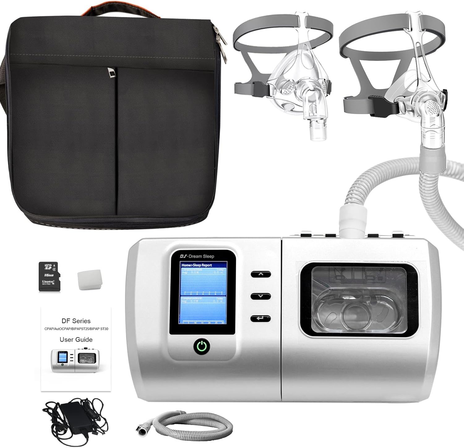 Veterinary Auto Sleepnea Device - Portable and Automatic, Featuring a 220ml Water Tank, English Version, All Accessories Included and a Storage Bag