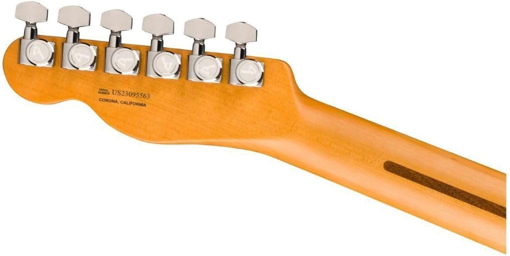 Fender American Ultra II Telecaster Electric Guitar - Texas Tea, Ebony Fingerboard